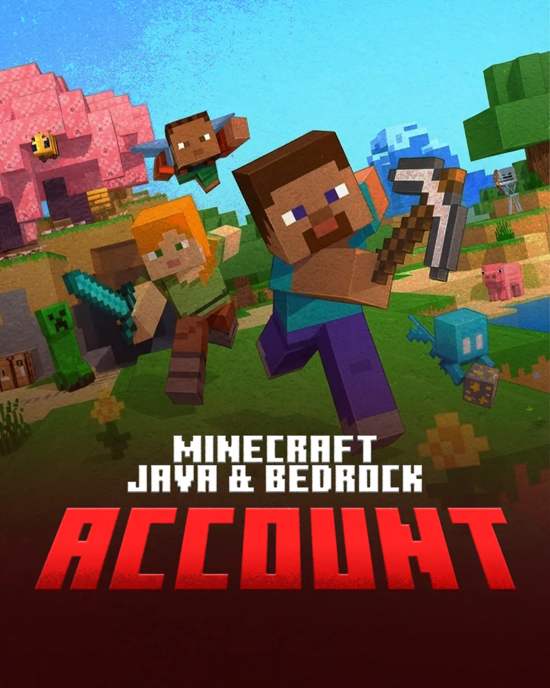 Minecraft Java & Bedrock — Account