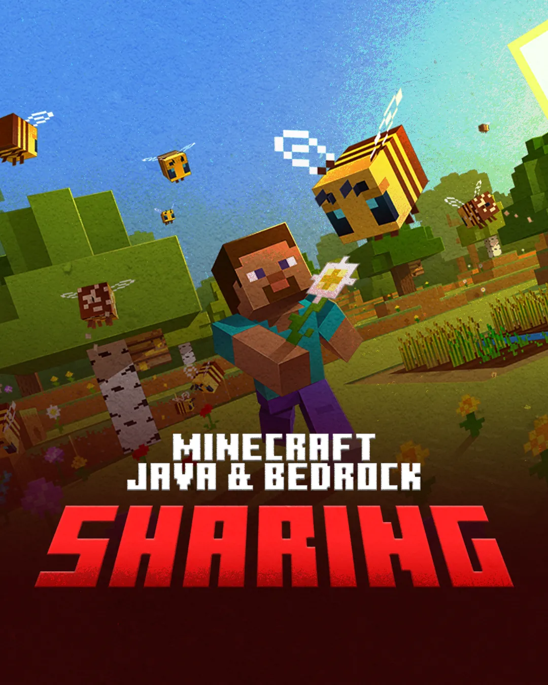 Minecraft Java & Bedrock — Sharing